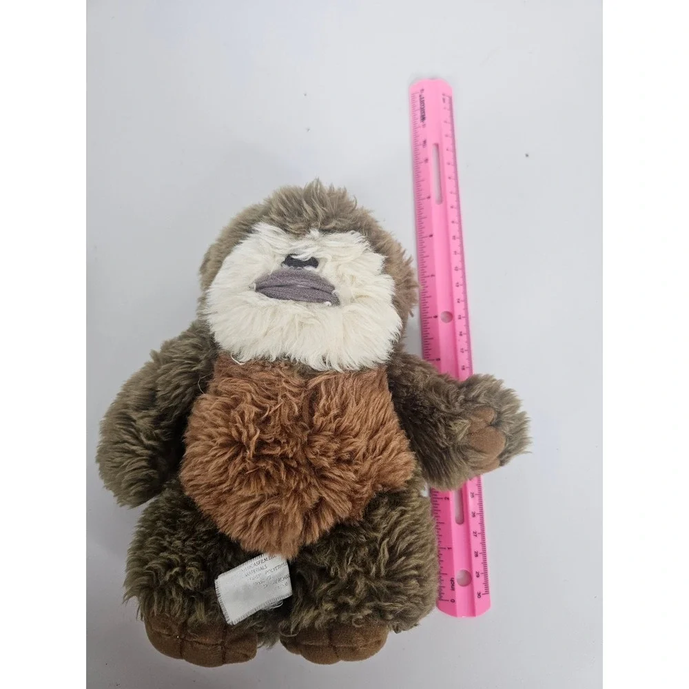 Disney Parks‎ Star Wars Ewok Plush Stuffed Animal Brown Shaggy 8 Inch Lucasfilm